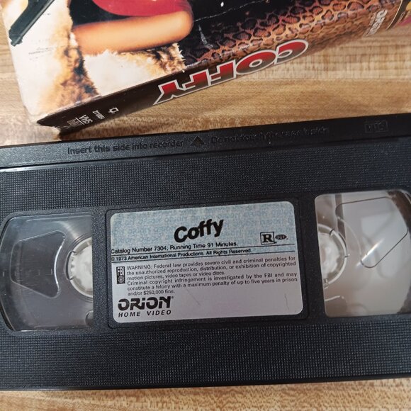 COFFY 1973 VHS Soul Cinema PAM GRIER Sid Haig Blaxploitation 70s Cult Classic VG - Picture 8 of 9